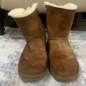 UGG Chestnut Suede Boots